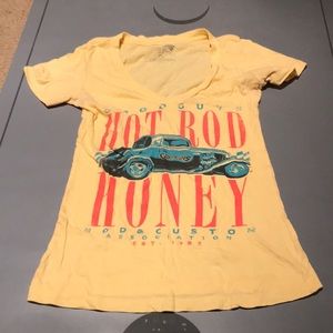 Hot Rod Honey Vneck